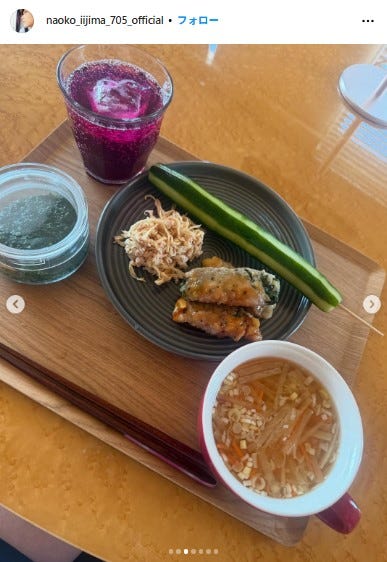 飯島直子Instagramより