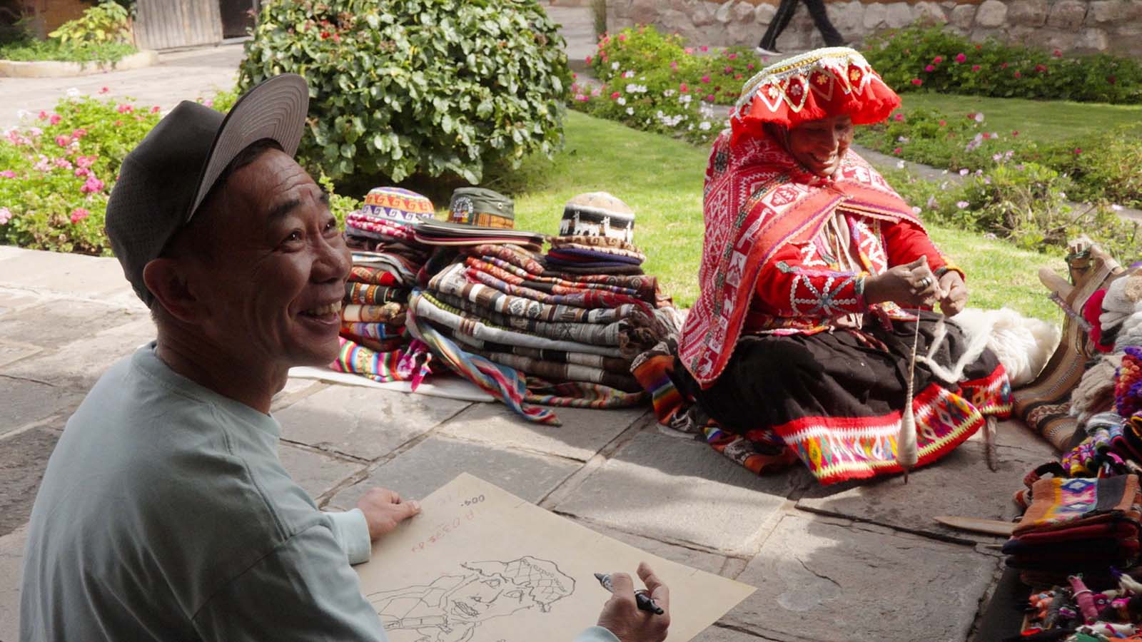 木梨憲武「憲武 成美の 南米・インカ 夫婦道」（C）NHK