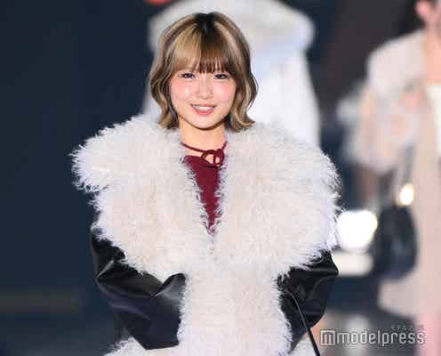 フォーエイト48あみか、青髪ロングへのイメチェン姿公開「印象変わる」「二度見した」