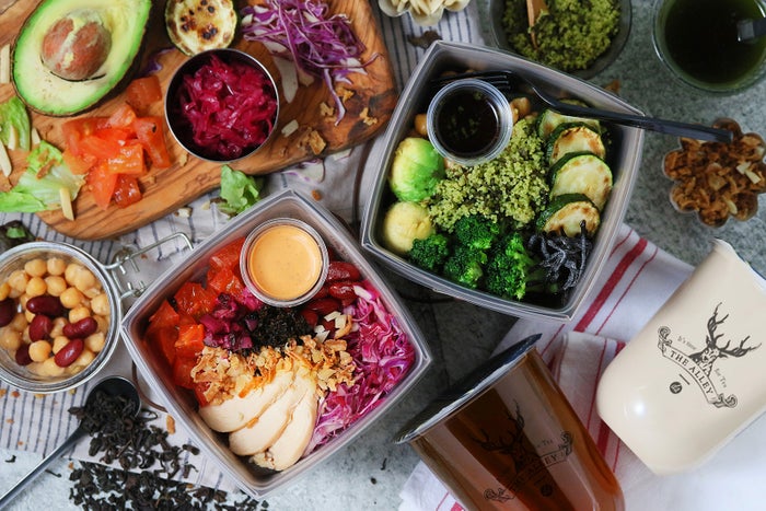 ティーリーフサラダ￥720（税抜）～／画像提供：株式会社ポトマック