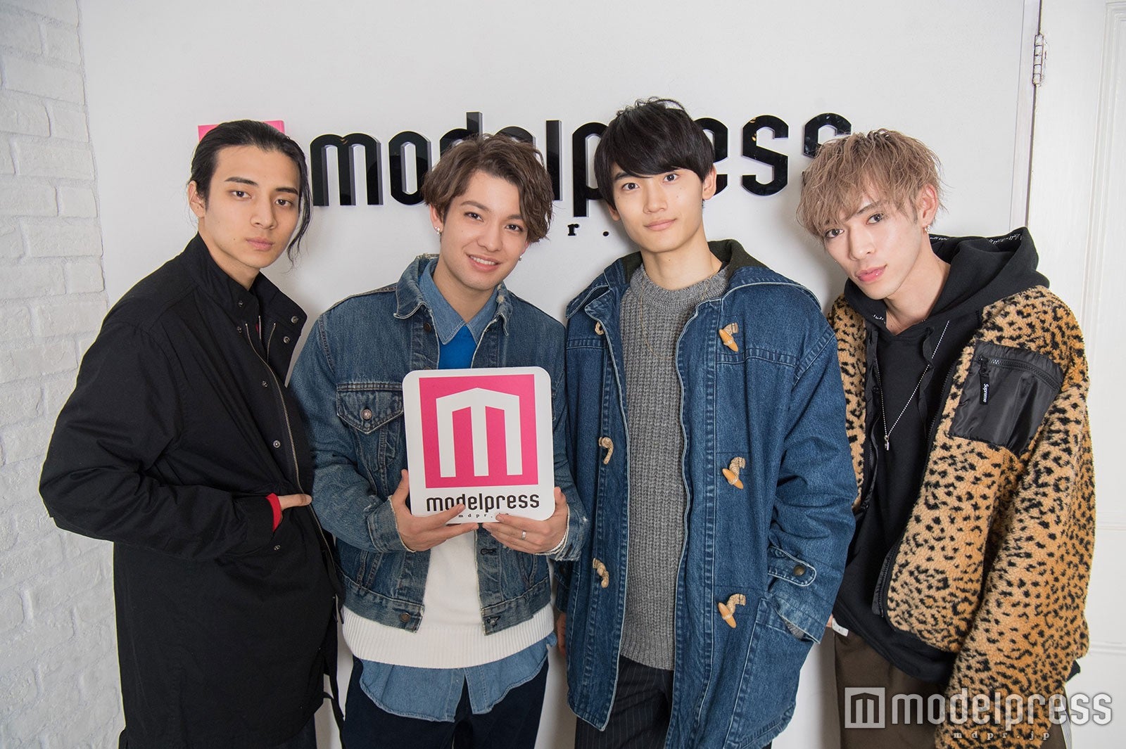 （左から）AM、Kauan、Fu、U（C）モデルプレス