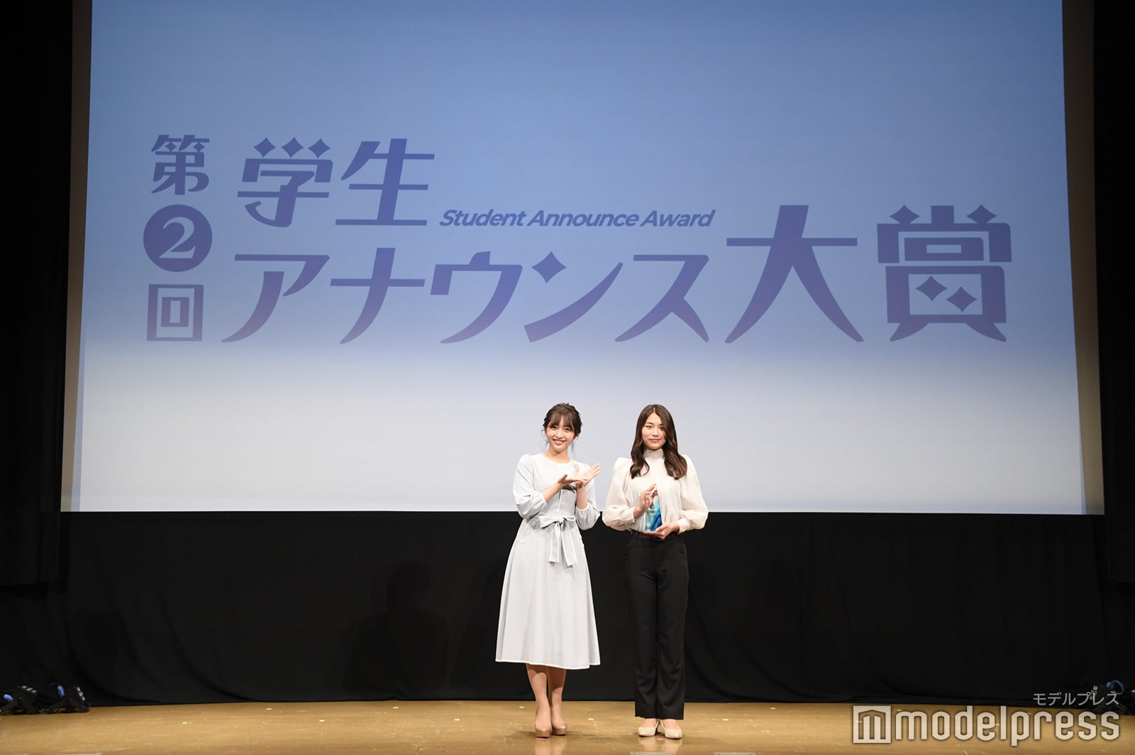 「第2回学生アナウンス大賞」グランプリ発表イベントの様子（C）モデルプレス