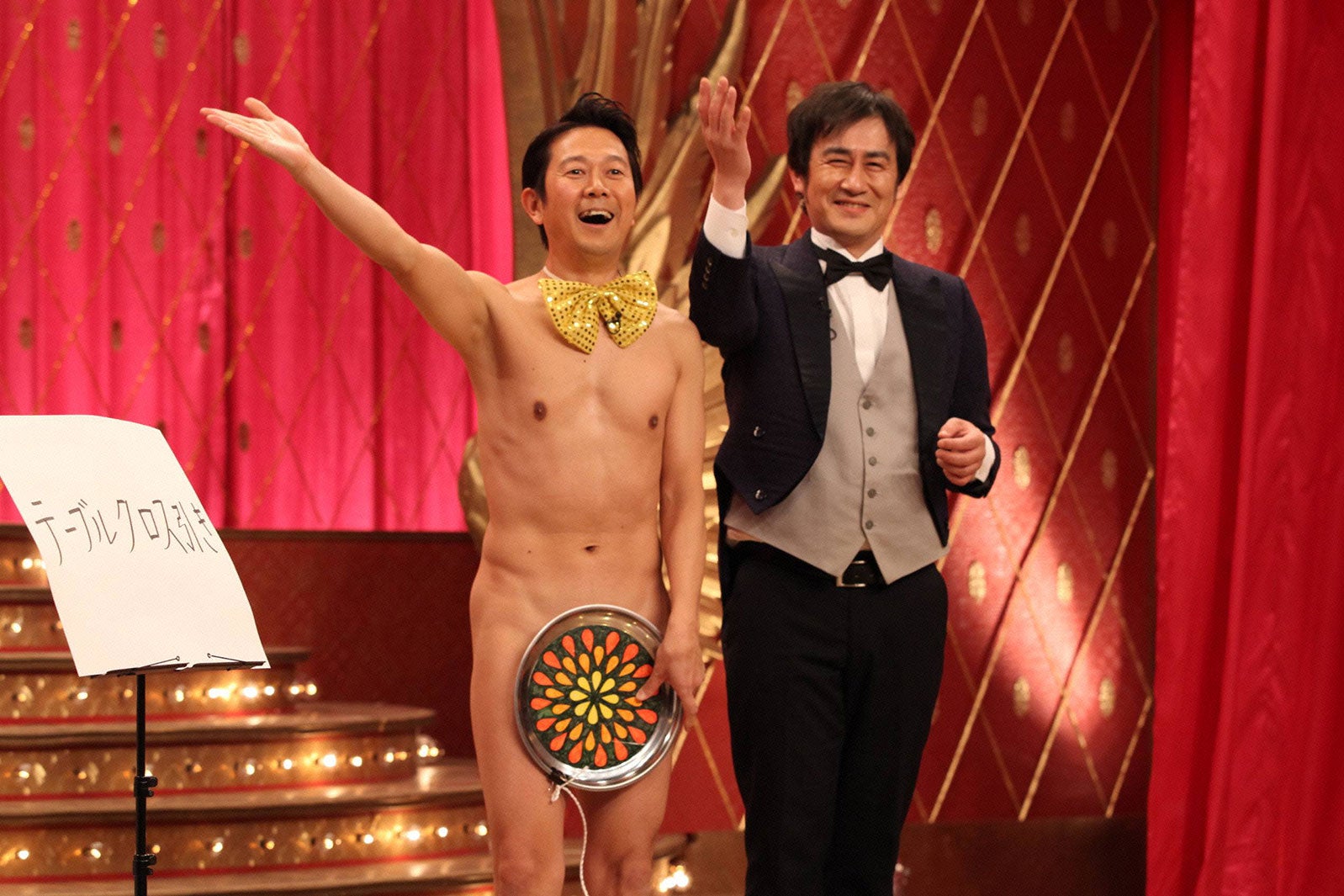 アキラ100%×松本りんす「ネタパレ」（C）フジテレビ