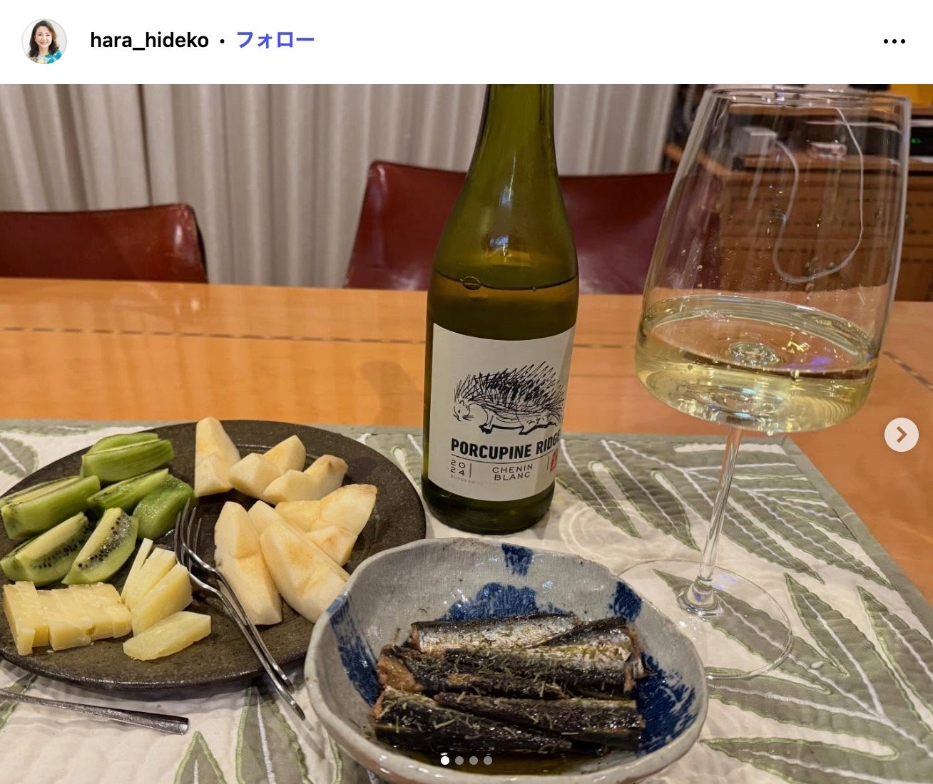 原日出子Instagramより