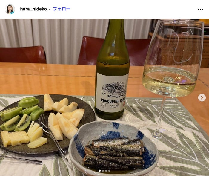 原日出子Instagramより