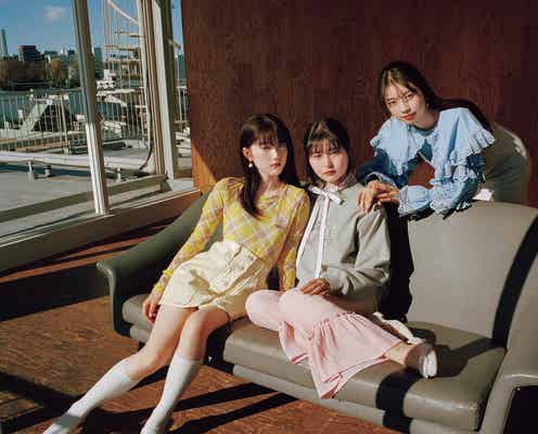 モー娘。牧野真莉愛・頓知気さきな・中野恵那、春ムード全開のキュートな姿