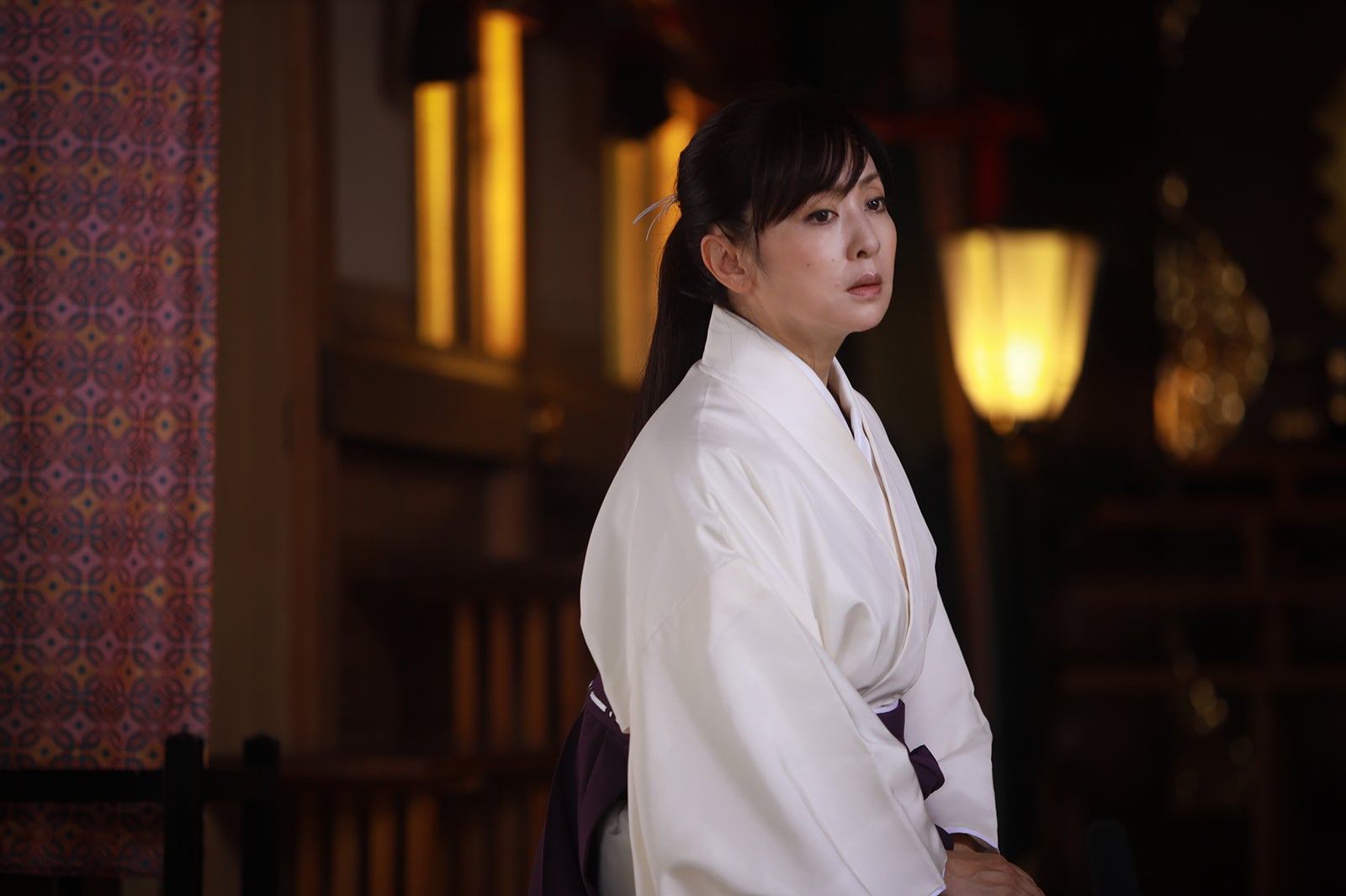 斉藤由貴／「言霊荘」第9話より（C）テレビ朝日