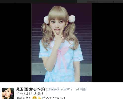 HKT48兒玉遥版“にこるん”が話題 藤田ニコル本人も感動