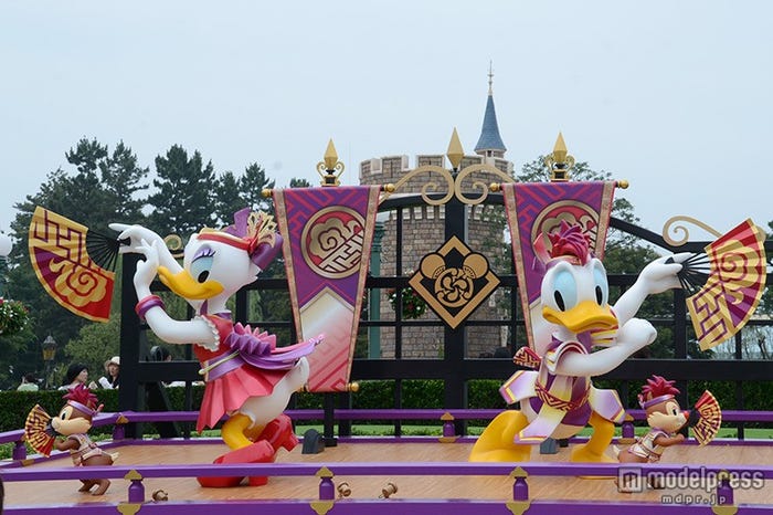 ドナルド&デイジーのデコレーション