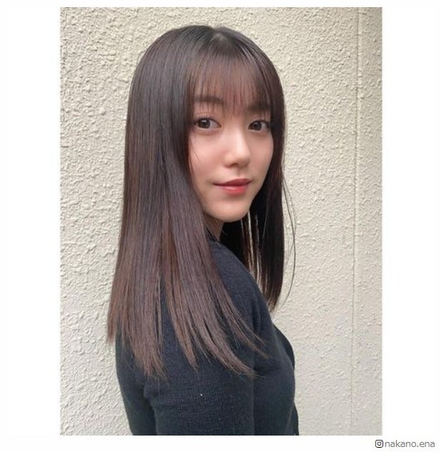 中野恵那、ぱっつん前髪にイメチェン「可愛いすぎ」の声