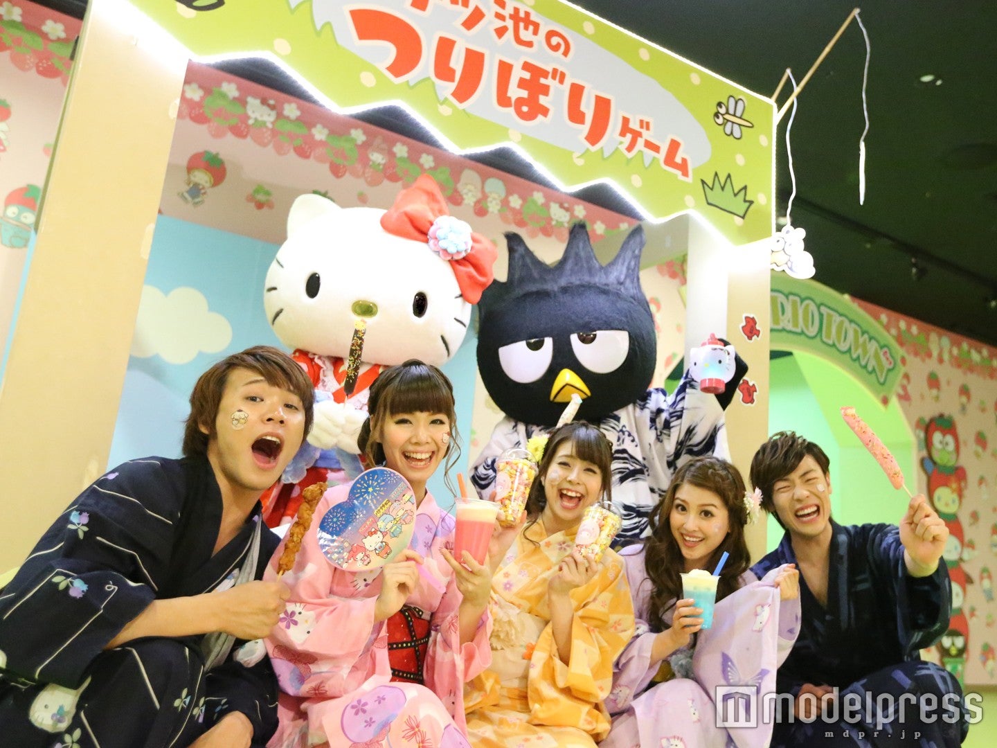 夏祭り屋台イメージ（C）2016 SANRIO CO．，LTD．