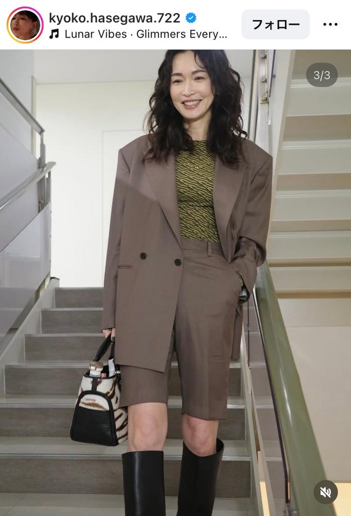 長谷川京子Instagramより