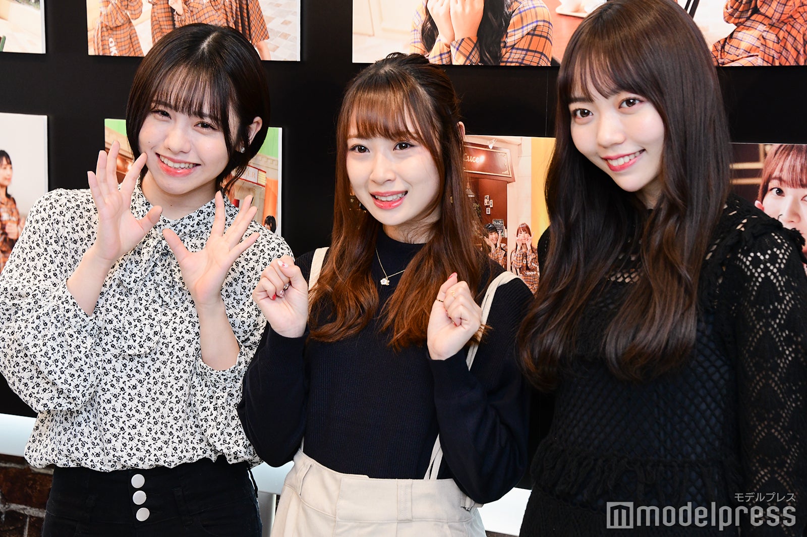 佐藤佳穂、高柳明音、野島樺乃 （C）モデルプレス