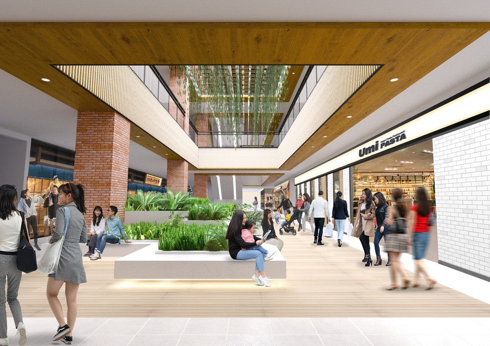 「三井アウトレットパーク 台南」／画像提供：三井不動産