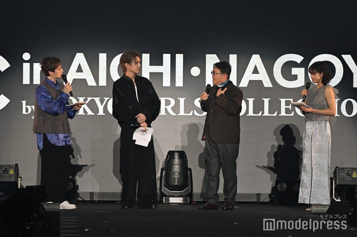 岩田剛典、大村秀章氏(C)モデルプレス