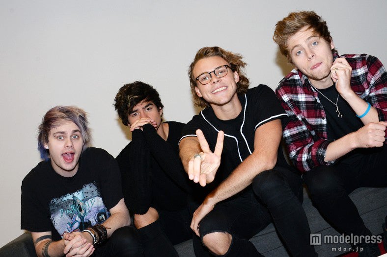 【左から】マイケル、カラム、アシュトン、ルーク