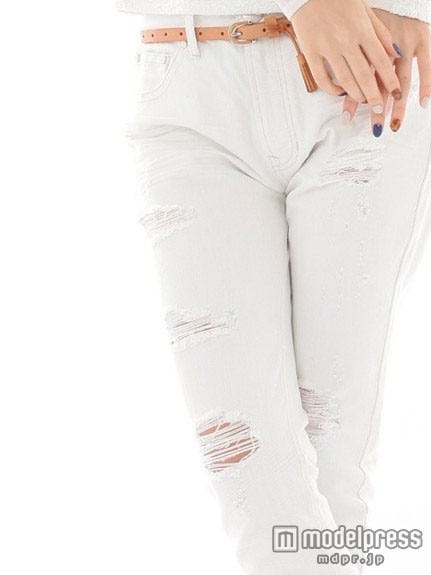 クラッシュデニムパンツ「EDDY GRACE」9,612円(税込)