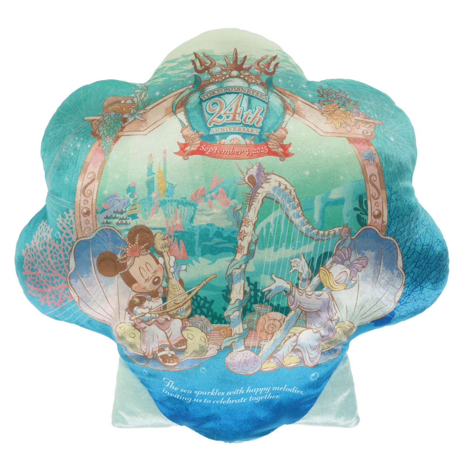 上海ディズニー限定 東京ディズニーシー、開園24周年を祝う新作グッズ 神秘的な海の