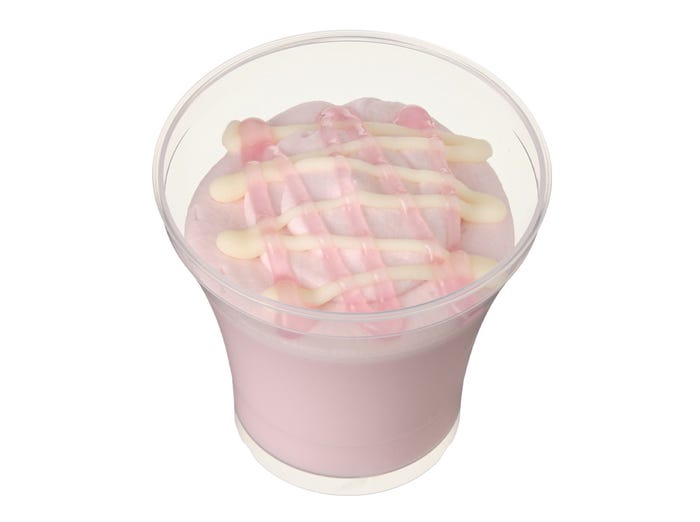 とろける さくらミルクプリン(税込302.40円)(提供写真)