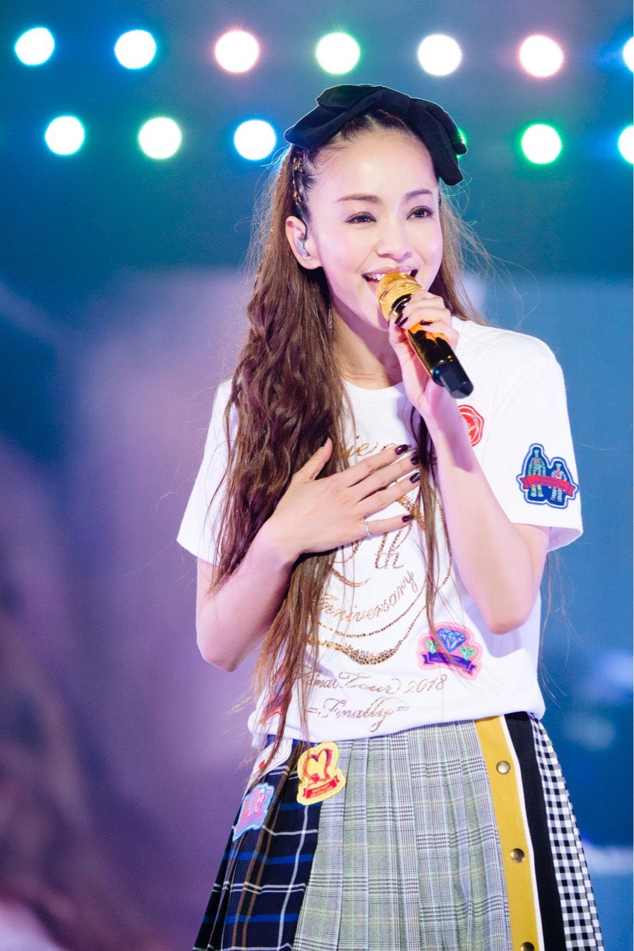 安室奈美恵、ラストで涙 ツアー最終公演MC「みんな元気でね