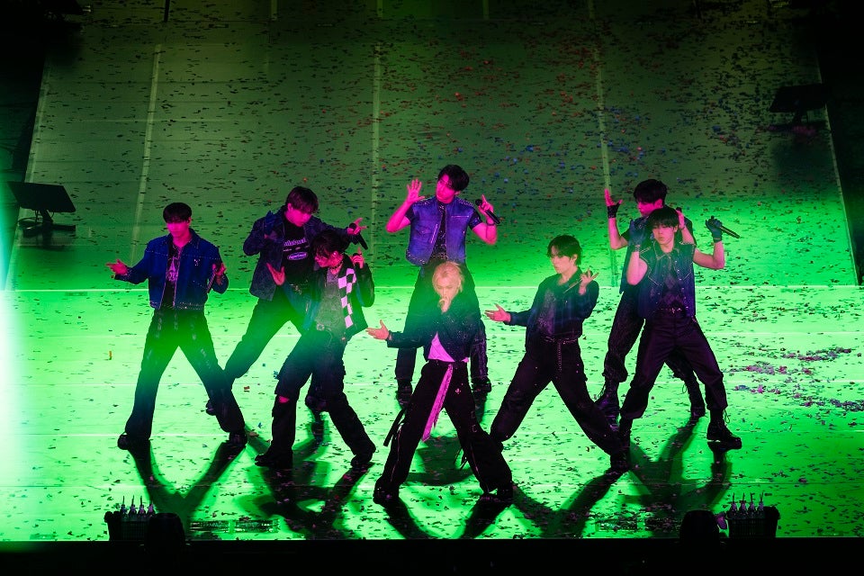 Stray Kids「Stray Kids World Tour＜dominATE＞」撮影：田中聖太郎
