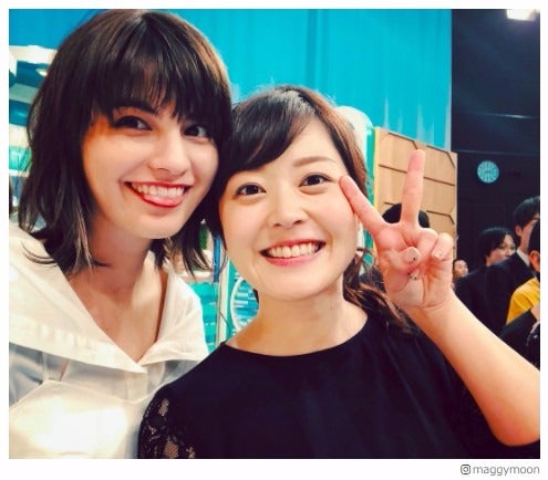 マギー、「ヒルナンデス！」卒業の水卜麻美アナへの思い 仲良し2ショット