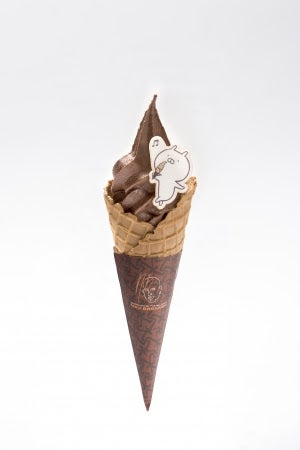 うさまる チョコレートプラリネ ソフトクリーム￥648（税抜）／画像提供：レッグス