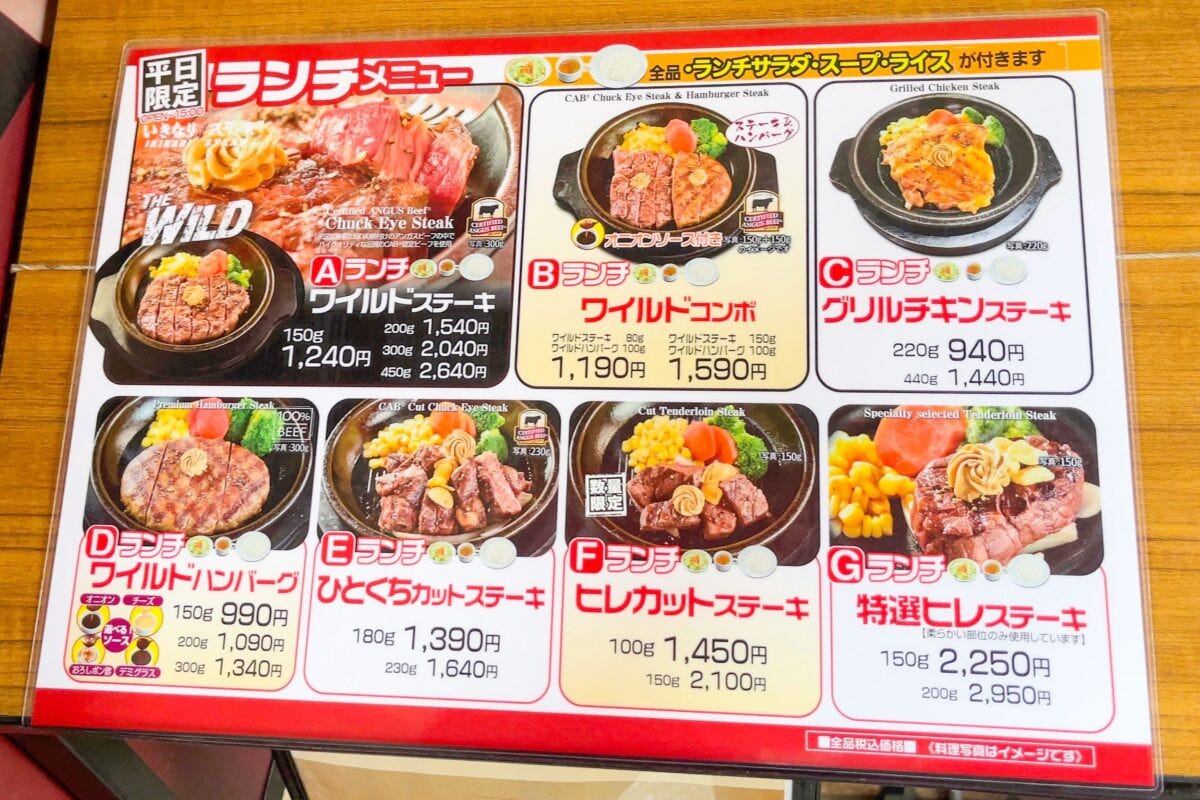 いきなりステーキ