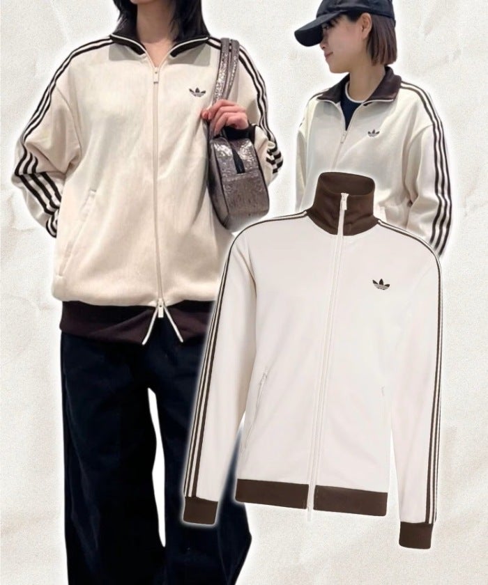 【『Qoo10ファッション』で見つけた】この春も大活躍♪ adidasのトラックジャケットでこなれコーデ！
