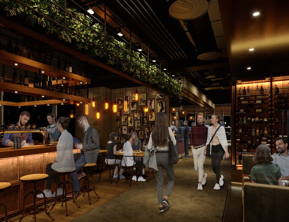 横丁イメージ／画像提供：東急不動産