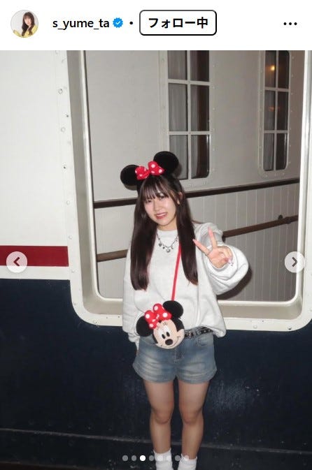 鈴木夢Instagramより