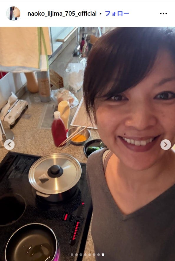 飯島直子Instagramより