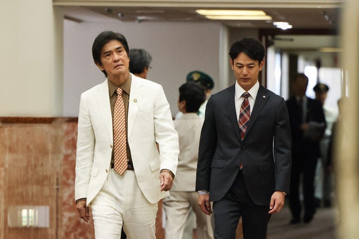 佐藤浩市、妻夫木聡「ザ・ロイヤルファミリー」 第2話(C)TBS