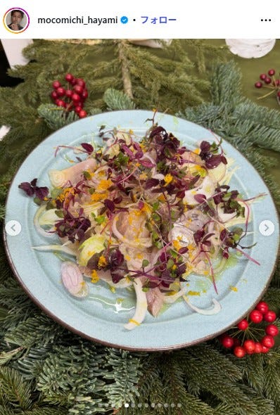 速水もこみちInstagramより