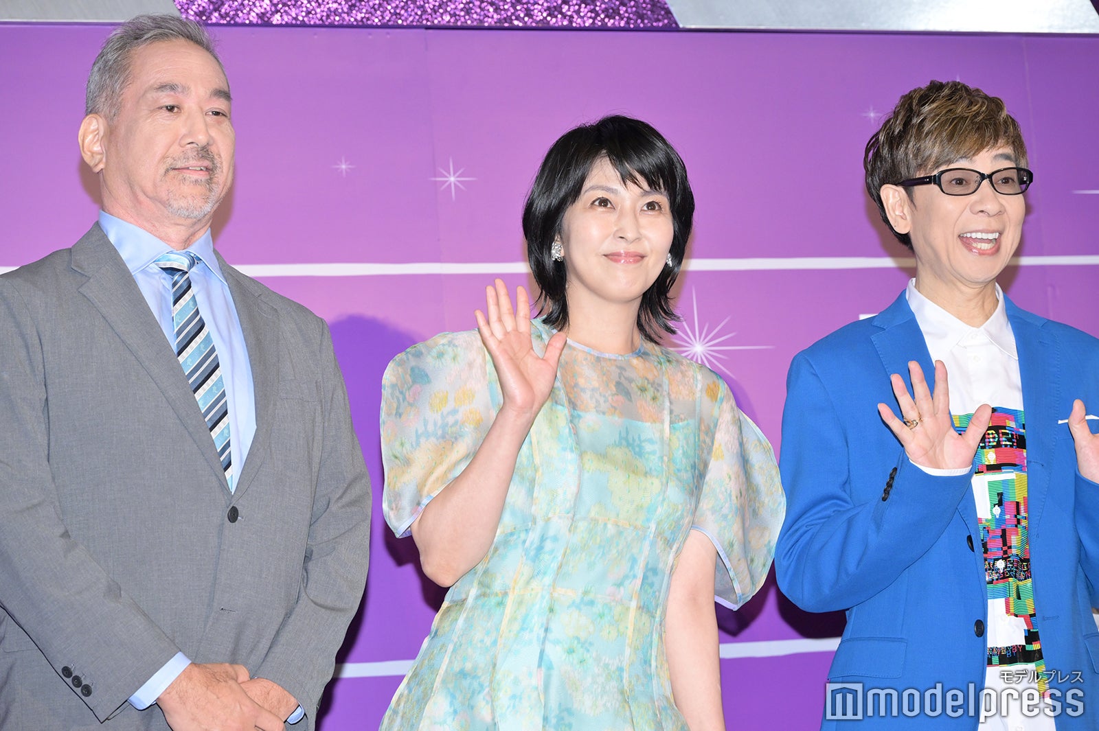 目黒敦、松たか子、山寺宏一（C）モデルプレス