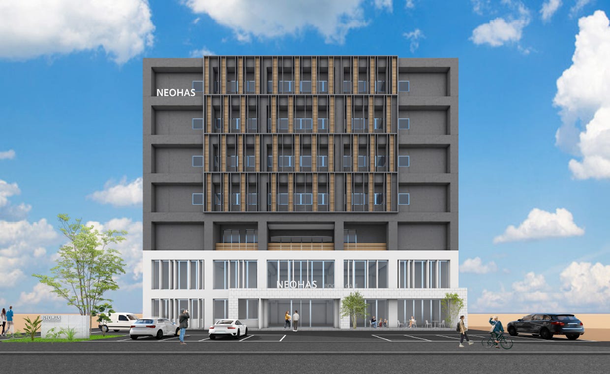 山口・下関にブックホテル「Neohas(ねをはす)」2024年秋開業、書籍3万冊&カフェレストランも