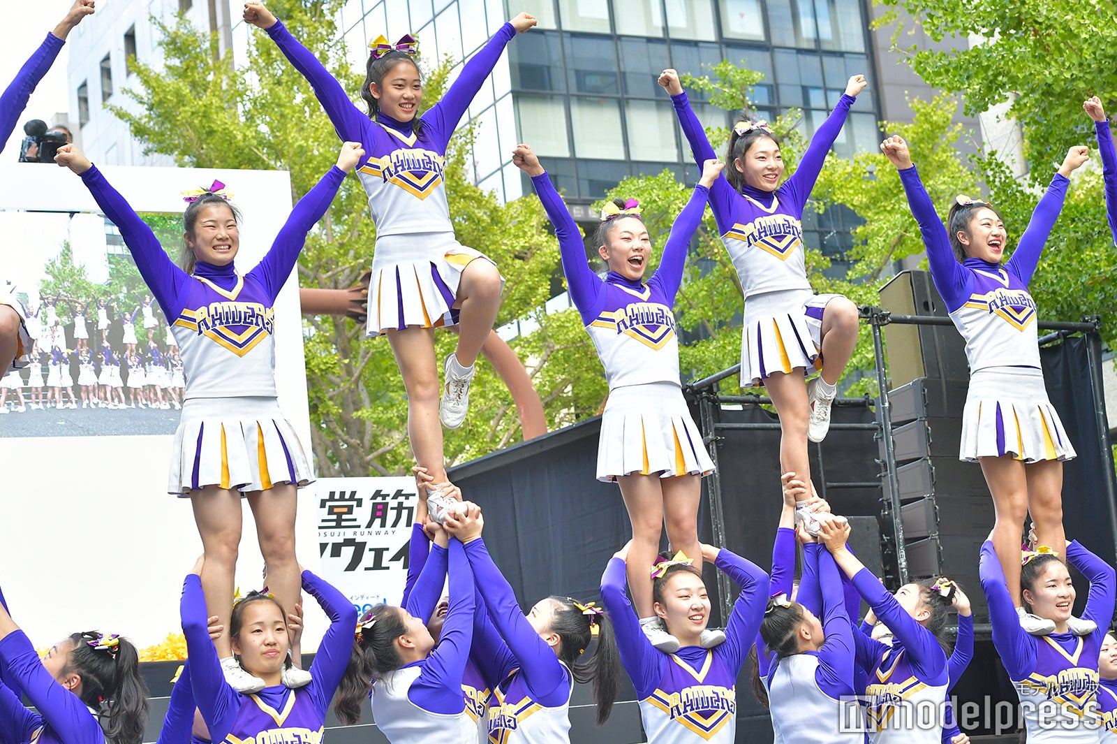 梅花女子大学チアリーディング部レイダース（C）モデルプレス