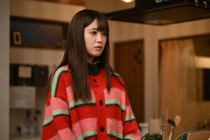 高橋ひかる「リビングの松永さん」第9話より(C)カンテレ