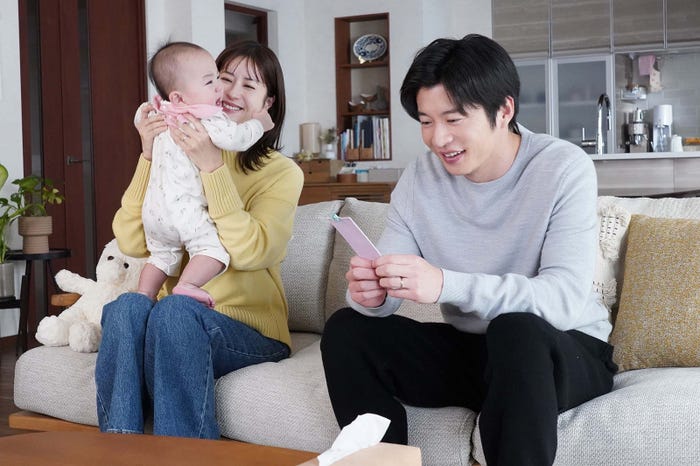 松本若菜、田中圭「わたしの宝物」最終話(C)フジテレビ