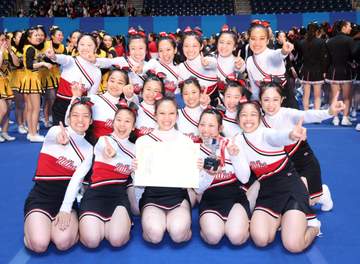 日体大が総合優勝 規定演技は帝京大 チア関東選手権 3日間で開催