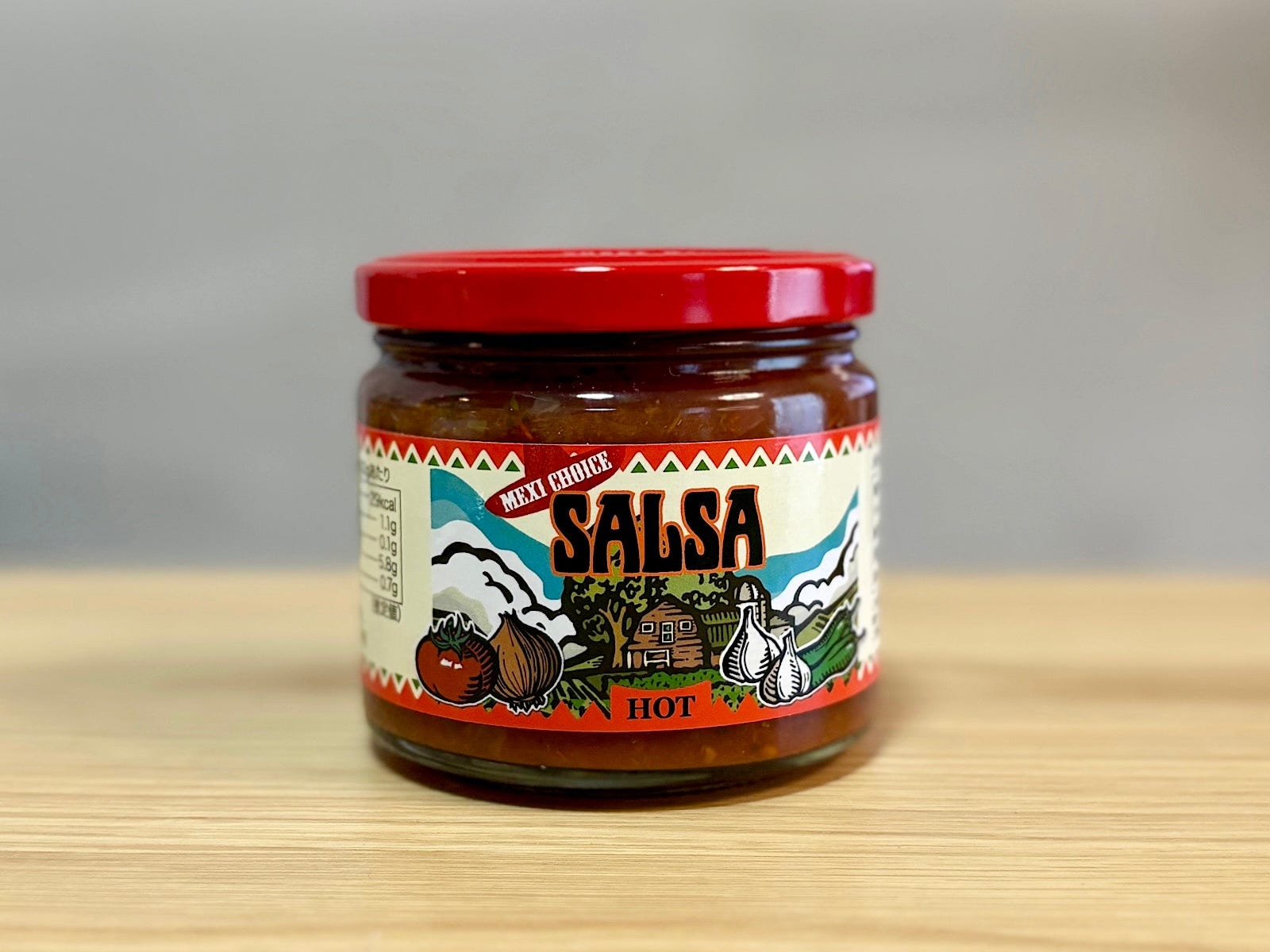 「メキシチョイス サルサソース(ホット) 320g」570円(税込)※6月28日10時までの特別価格