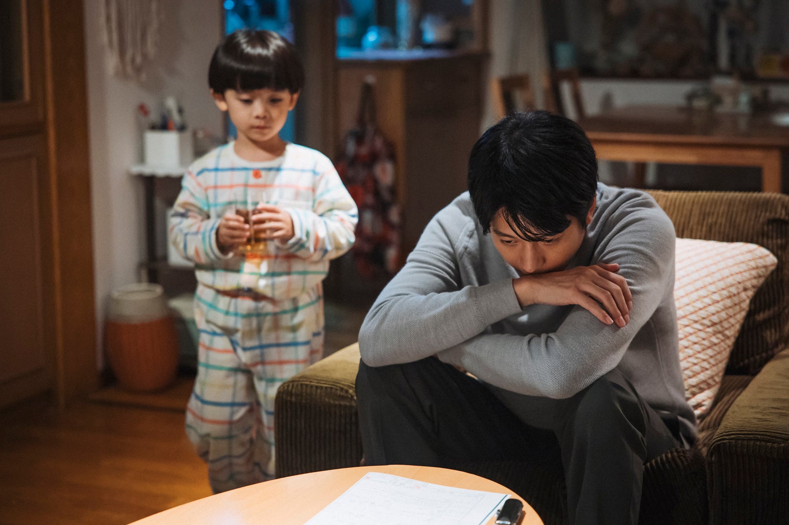 佐藤大空、向井理「ライオンの隠れ家」第9話（C）TBS