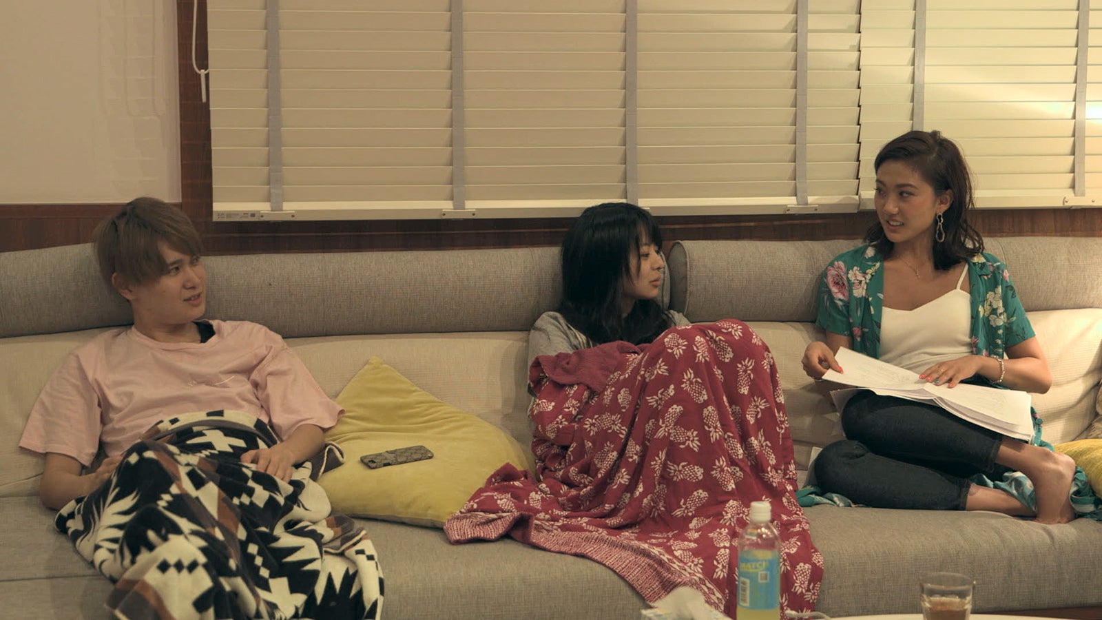 俊亮、優衣、綾「TERRACE HOUSE OPENING NEW DOORS」33rd WEEK（C）フジテレビ／イースト・エンタテインメント