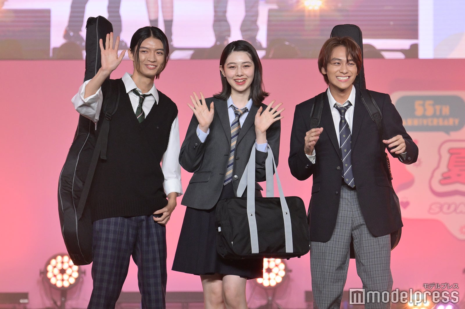 杢代和人、石川花、山下幸輝（C）モデルプレス