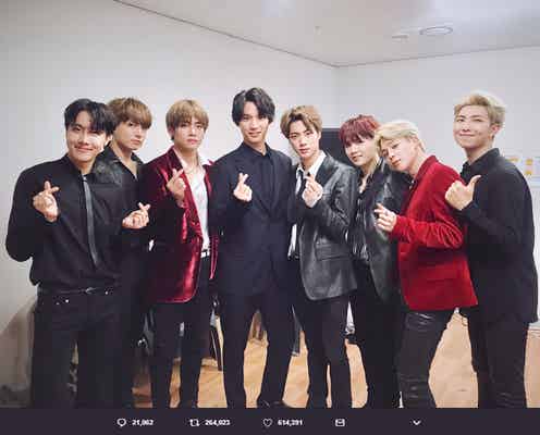 福士蒼汰、BTS(防弾少年団)との集合ショット話題 韓国語でプレゼンター務める