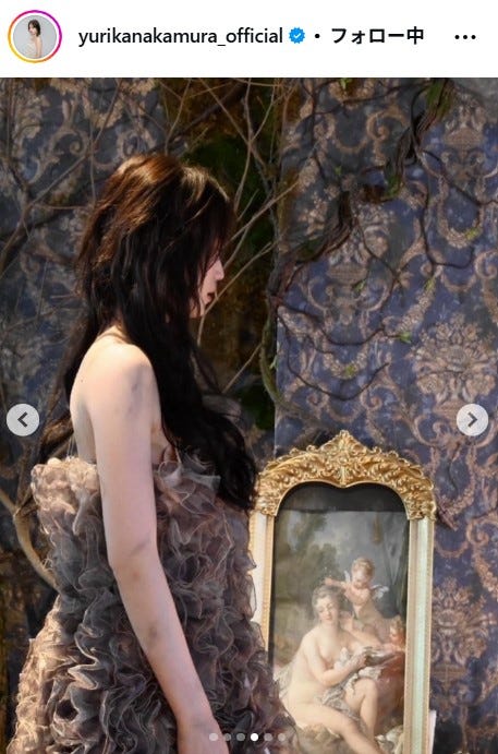 中村ゆりかInstagramより
