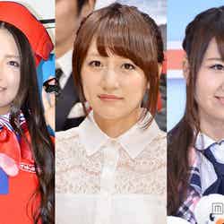 AKB48グループ“いい匂い”No.1美女を発表　フェロモンたっぷりメンバーとは？（左から）倉持明日香、高橋みなみ、名取稚菜【モデルプレス】