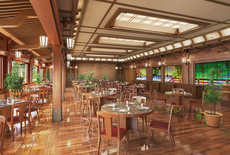 レストラン・カスケード／画像提供：富士屋ホテル