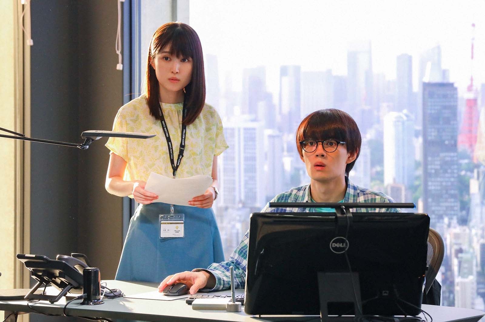 福本莉子、佐野勇斗「トリリオンゲーム」第4話より（C）TBS／撮影：高橋裕子