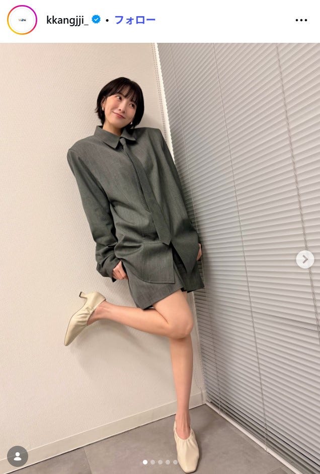 知英Instagramより